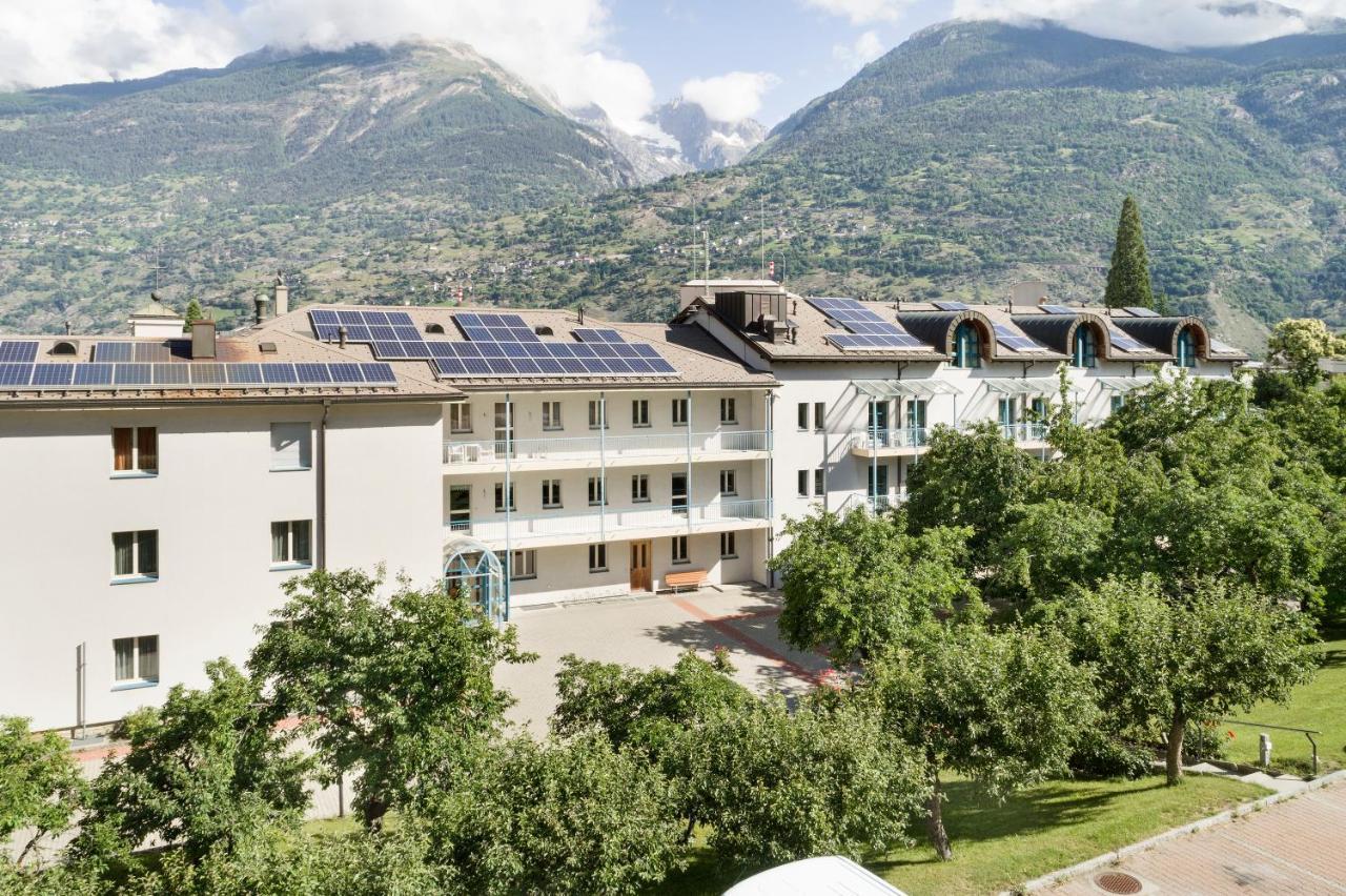 Hotel & Bildungshaus St. Jodern Visp Zewnętrze zdjęcie