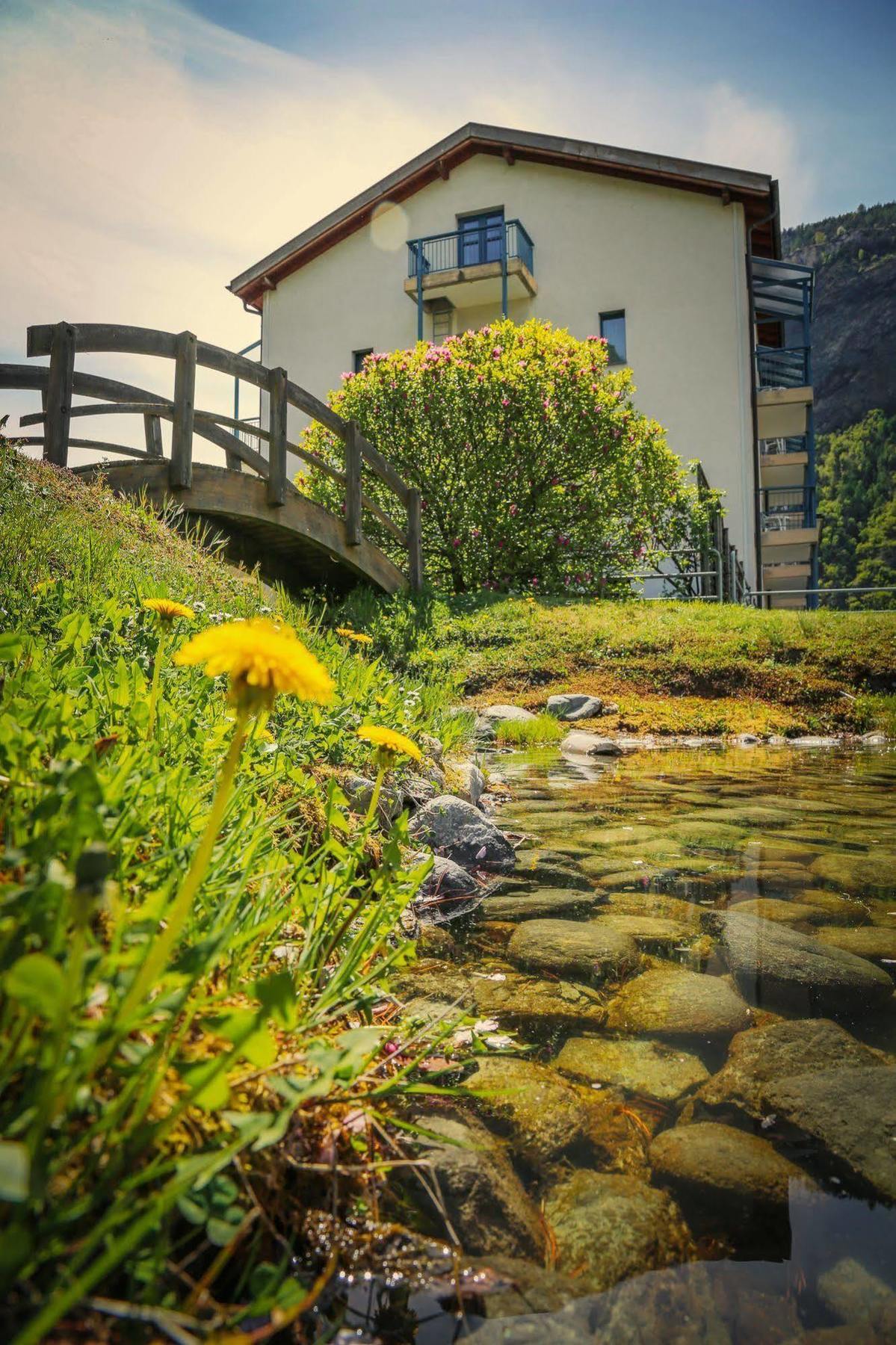 Hotel & Bildungshaus St. Jodern Visp Zewnętrze zdjęcie