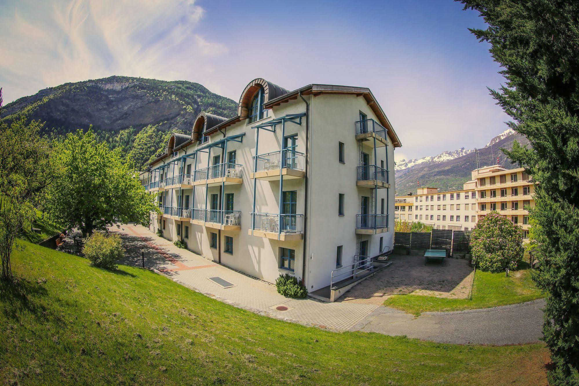 Hotel & Bildungshaus St. Jodern Visp Zewnętrze zdjęcie