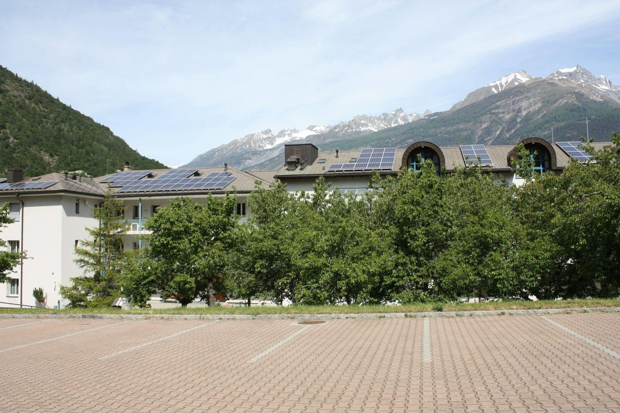 Hotel & Bildungshaus St. Jodern Visp Zewnętrze zdjęcie