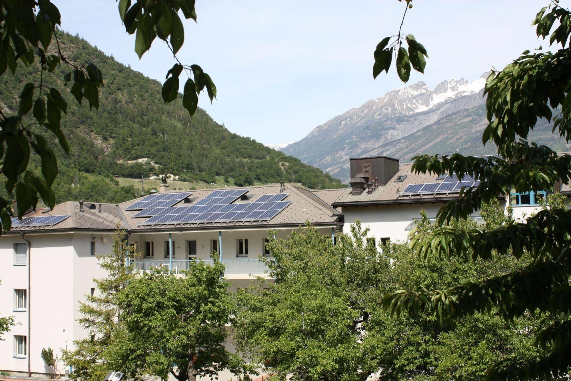 Hotel & Bildungshaus St. Jodern Visp Zewnętrze zdjęcie